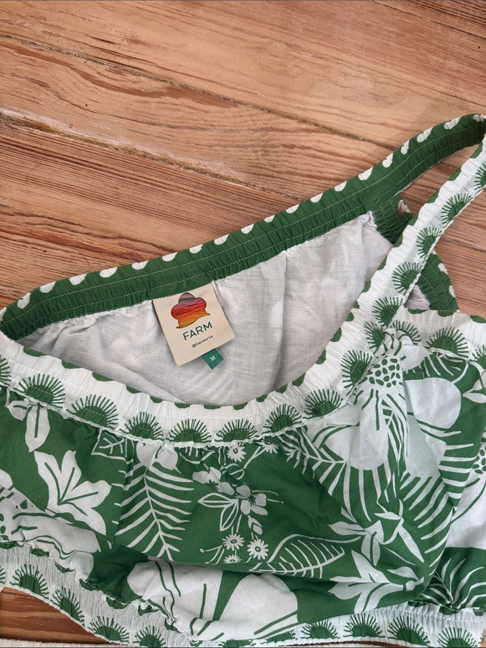 Farm Rio Macaw Elegance Maxi Skirt and shirt set - Picture 4 of 6